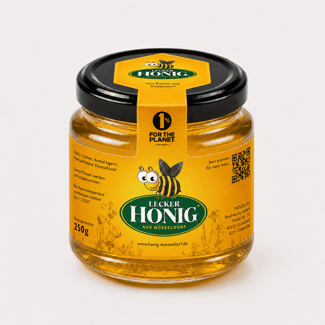 Sommerblütenhonig Düsseldorf — 250 g